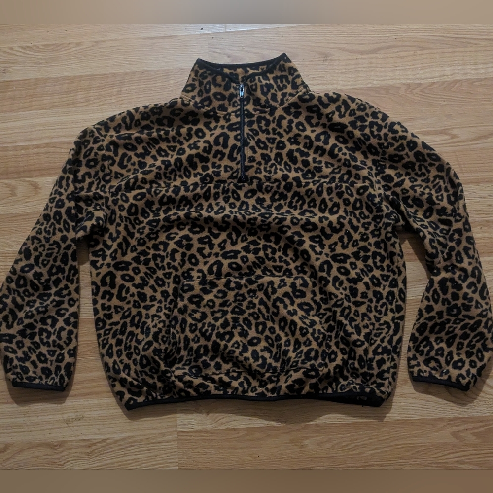 Animal print sweater